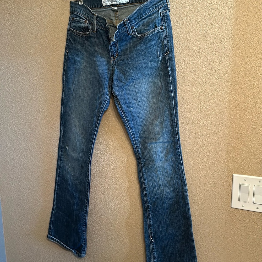 Abercrombie and Fitch - size 8R Emma jeans - casual, lt. wear, great condition. - Picture 1 of 8